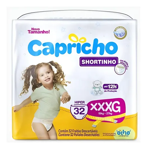 Fralda Infantil Capricho Pants Com