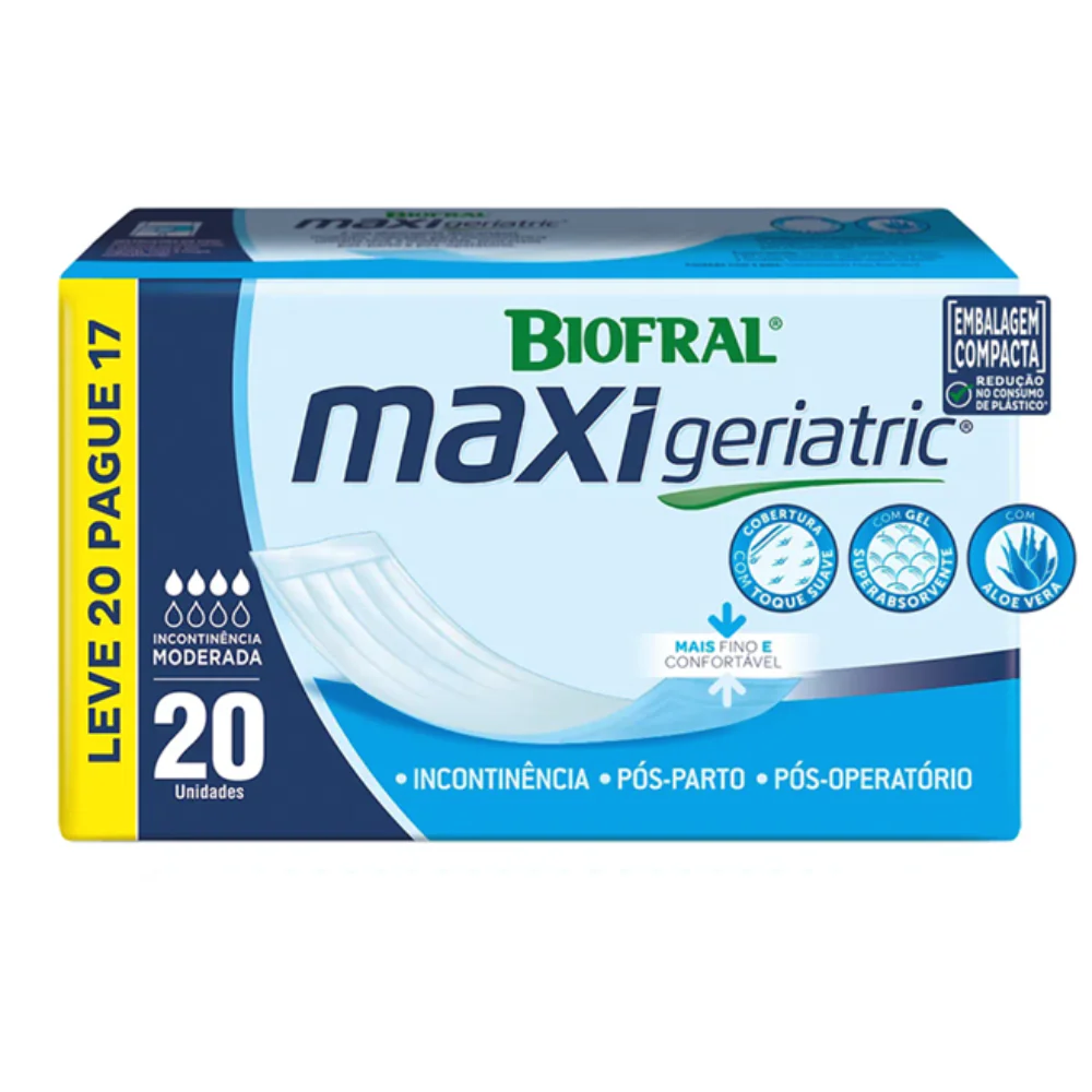 Absorvente Maxi Geriatric Leve
