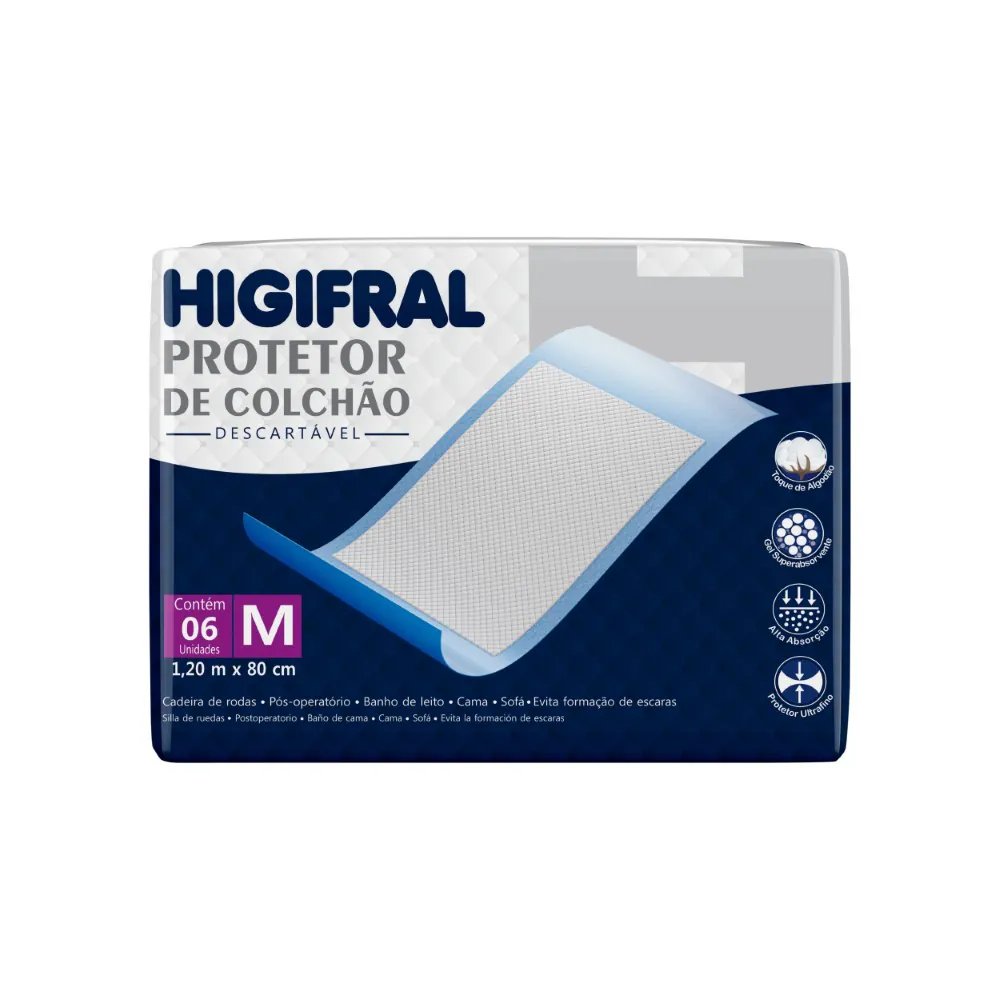 Protetor de Colchão Descartável Higifral
