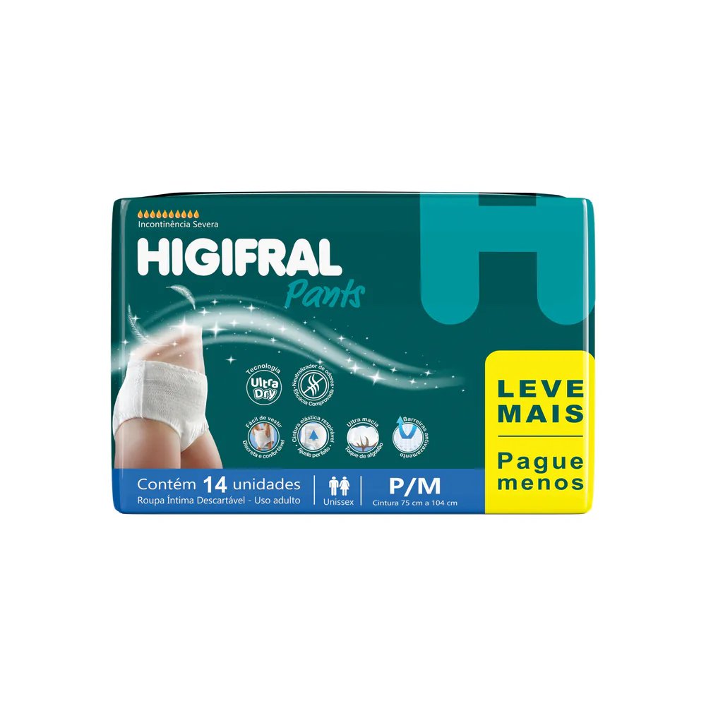 Fralda Adulto Higifral Pants