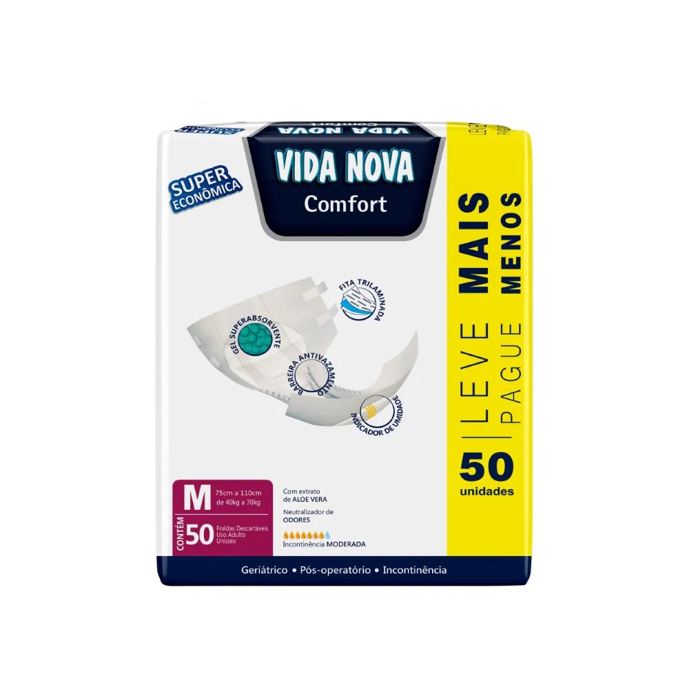 Fralda Adulto Vida Nova Hiper