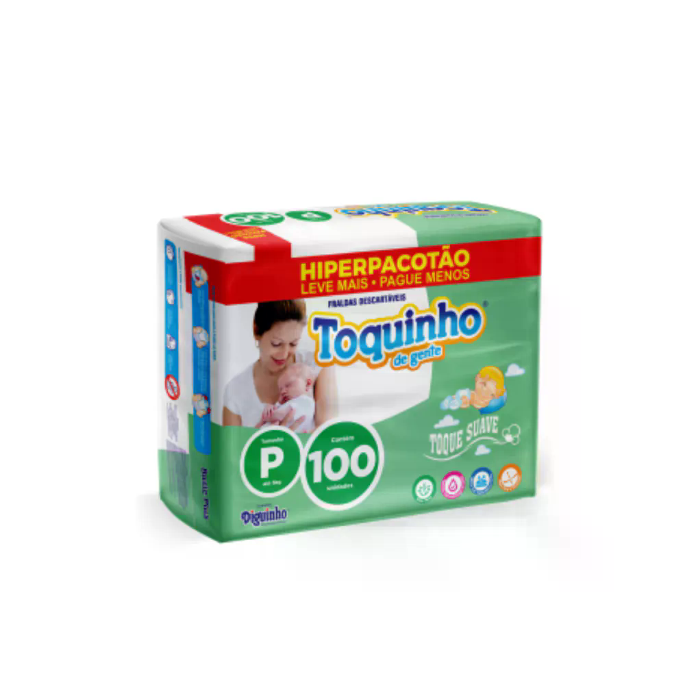 Fralda Infantil Toquinho Hiper Promo -