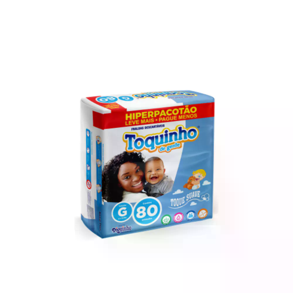 Fralda Infantil Toquinho Hiper Promo -