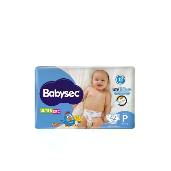 Fralda Infantil Babysec Galinha Pintadinha Mega