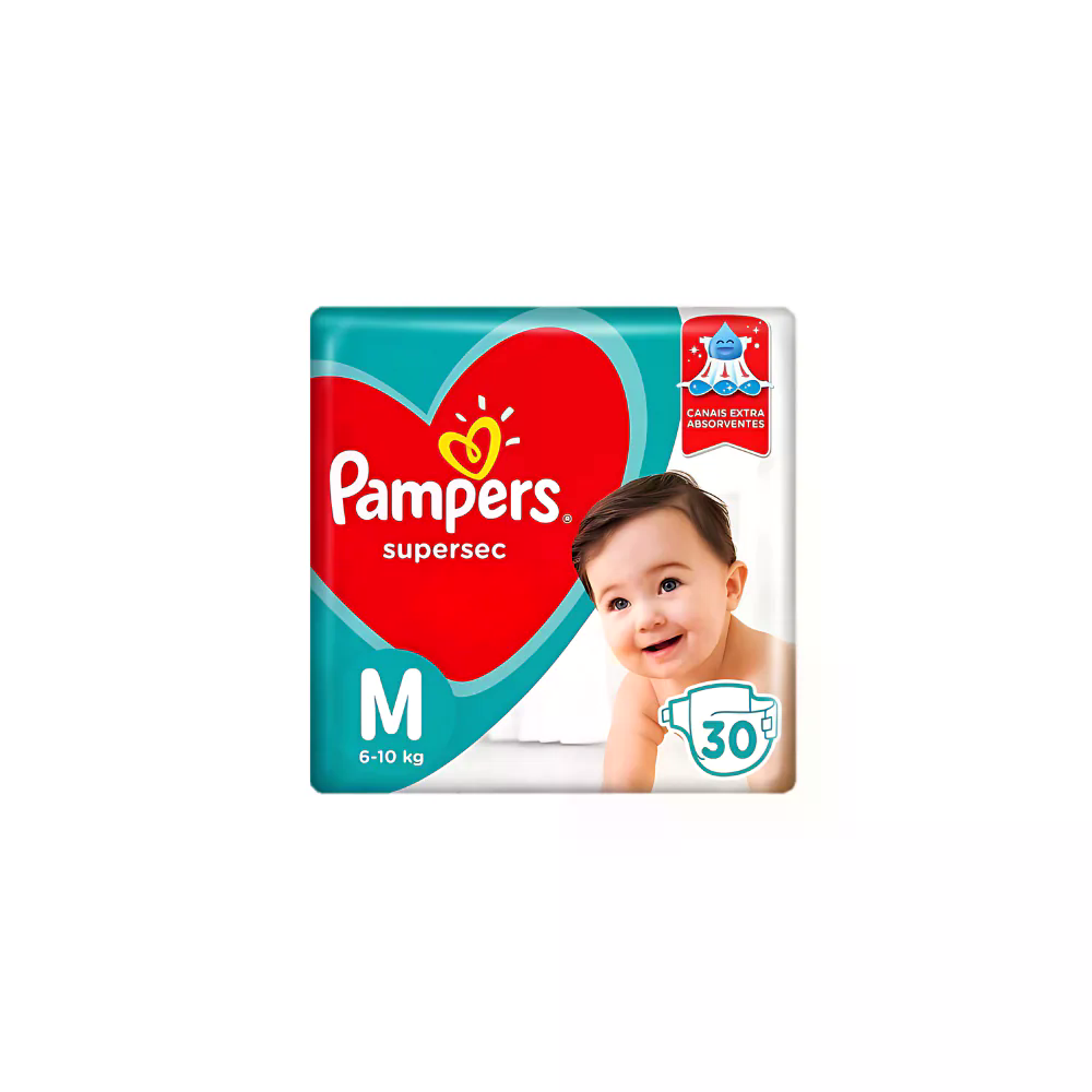 Fralda Pampers Supersec