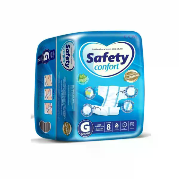 Fralda Adulto Safety Confort Regular