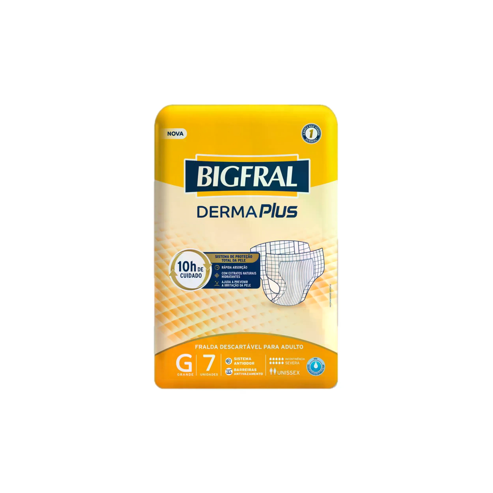 Fralda Adulto Bigfral Derma Plus