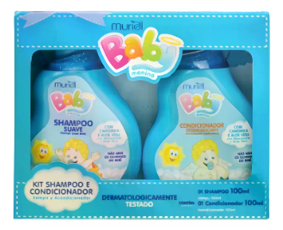 Kit shampoo+ Condicionador Muriel cores